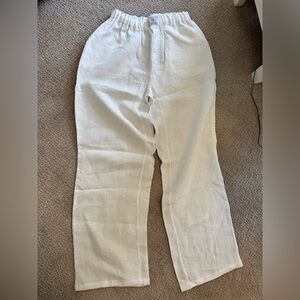 PARKE linen pants — never been worn